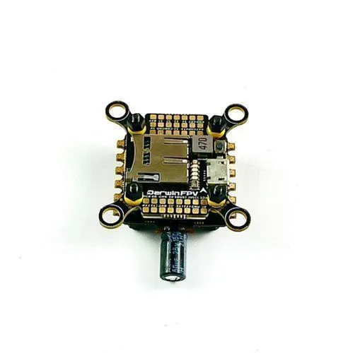 Полетный контроллер и ESC стек DarwinFPV 3-6S F411 30A Stack
