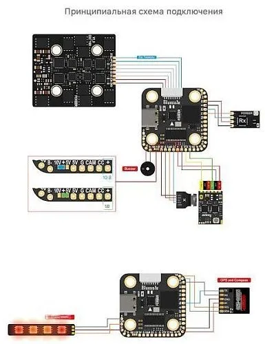 Полетный контроллер Foxeer H7 Mini (MPU6000)