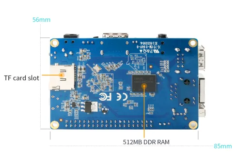 Микрокомпьютер Orange Pi PC Plus