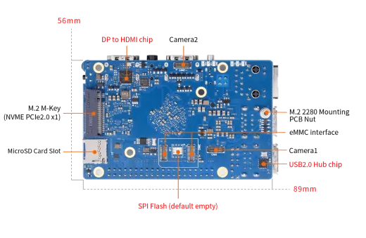 Микрокомпьютер Orange Pi 5 Pro