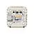 Полетный контроллер и ESC стек GOKU F722 Pro Mini V2 45A 20x20 Stack (BL32)