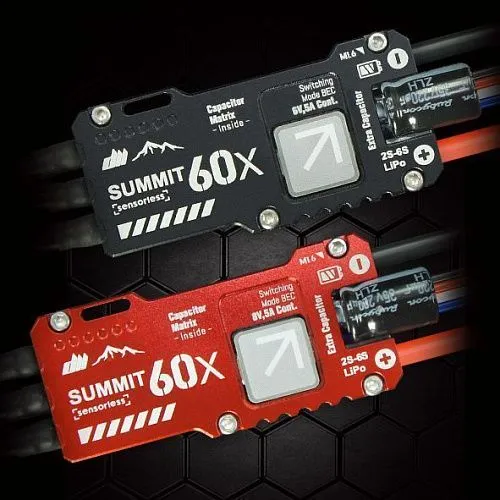 Контроллер скорости SUMMIT 60X/ 60 SLIM — регуляторы до 6S LiPo для планеров и UAV