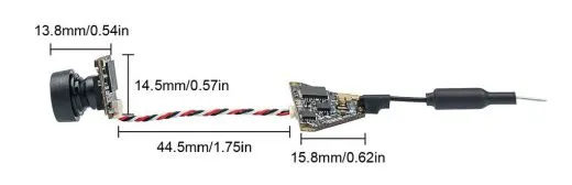 Камера BETAFPV A01 + VTX 5.8G (Беспаечное подключение)