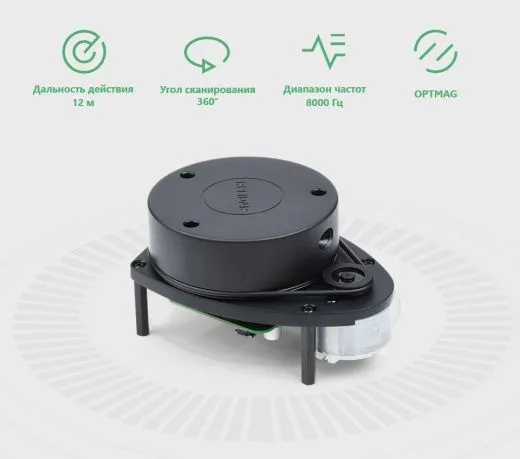 Профессиональный ROS-робот JetBot ROS AI Kit B с контроллером Waveshare Jetson Nano