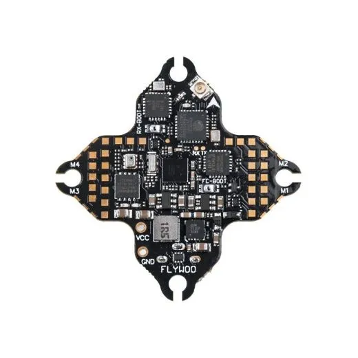 Полетный контроллер и ESC стек GOKU F405 1-2S 12A AIO со встроенным ELRS RX (MPU6000)