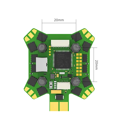 Стек BLITZ Mini F7 (регулятор E55R 4-в-1)