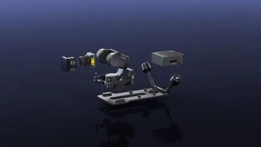 Полный иммерсивный комплект: цифровые FPV-очки Walksnail Avatar HD Goggles L, 4K-система Moonlight Kit и трехосевой подвес GM3