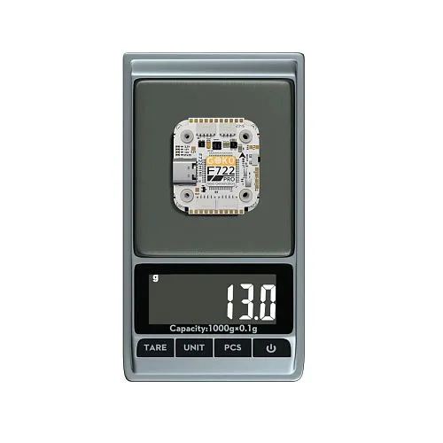 Полетный контроллер и ESC стек GOKU F722 Pro Mini V2 45A 20x20 Stack (BL32)