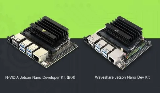 AI-робот JetBot AI Kit B с Waveshare Jetson Nano Dev Kit