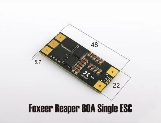 Регулятор оборотов Foxeer Reaper 80A (4-8S, BLHeli32)