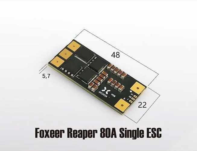 Регулятор оборотов Foxeer Reaper 80A (4-8S, BLHeli32)