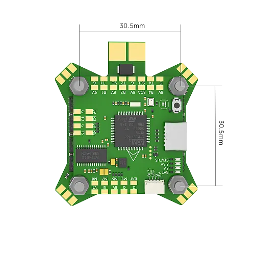 Стек BLITZ F7 (регулятор E55S 4-в-1)