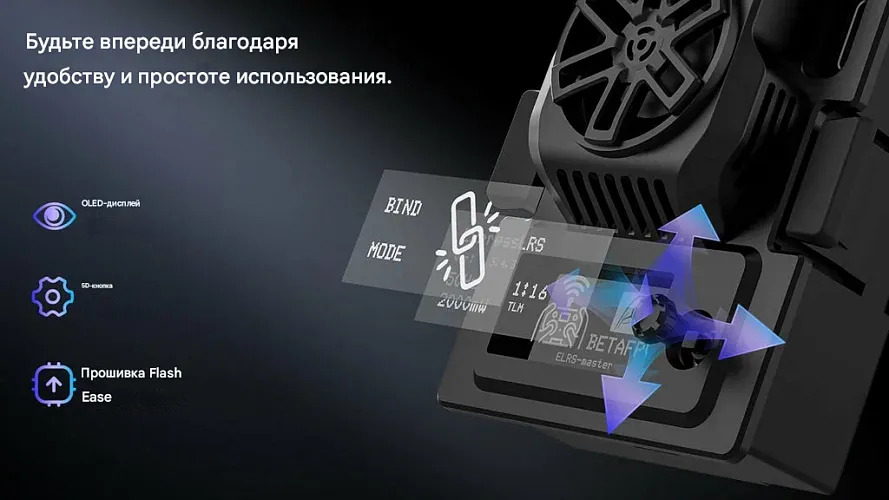 Передатчик BETAFPV Micro TX V2 ELRS (868 МГц)