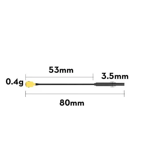 Комплект латунных антенн Flywoo 5.8G Light 3dBi UFL для VTX (5 шт.)