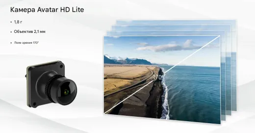 Цифровой HD-комплект Walksnail Avatar HD Mini 1S Lite Kit