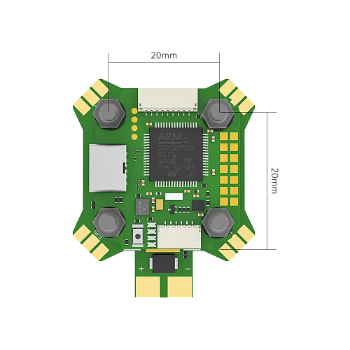 Стек BLITZ Mini F7 (регулятор E55S Mini 4-в-1)