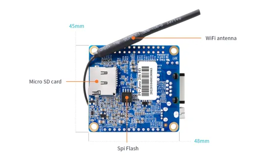 Микрокомпьютер Orange Pi Zero