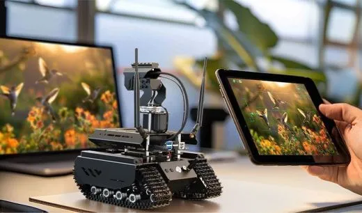 Гусеничный робот UGV Beast PT AI Kit с ИИ-модулем Jetson Orin Nano 4GB