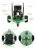 Профессиональный ROS-робот JetBot ROS AI Kit B с контроллером Waveshare Jetson Nano