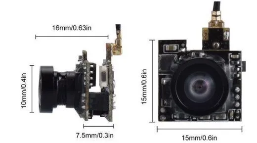 Камера BETAFPV H01 AIO 5.8G 25 МВт VTX