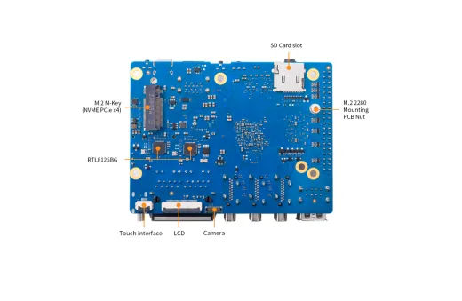 Микрокомпьютер Orange Pi 5 Plus