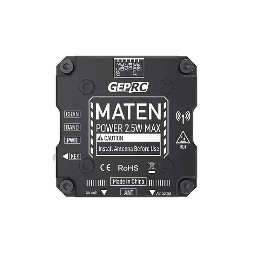 Видеопередатчик GEPRC MATEN 5.8G 2.5W VTX PRO