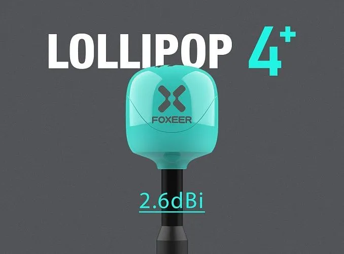 Комплект антенн Foxeer Lollipop 4 Plus 2.6dBi (RHCP, 5.8 ГГц)