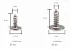 Универсальный набор крепежа и демпферов, винты M1.2×4 / M1.4×5, демпферы 0.8/1.2/1.8 мм (60+60 шт.)