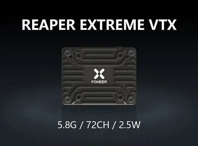 Видеопередатчик Foxeer Reaper Extreme V2 (5.8G, 72CH, 2.5W)