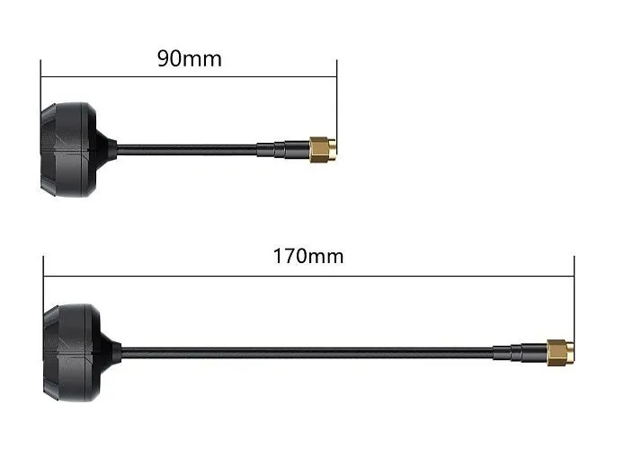 Антенна GEPRC Momoda2 4.9G-6G LHCP