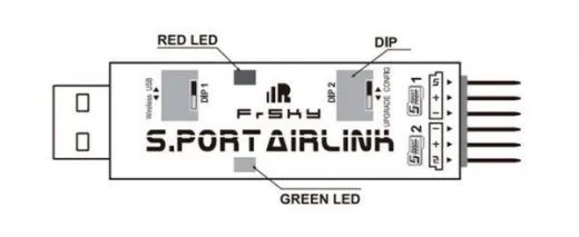 Беспроводной телеметрический интерфейс FrSky S.Port AirLink