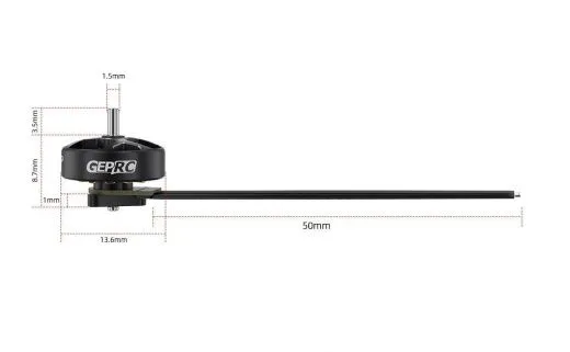 Мотор GEPRC SPEEDX2 1003 14800KV