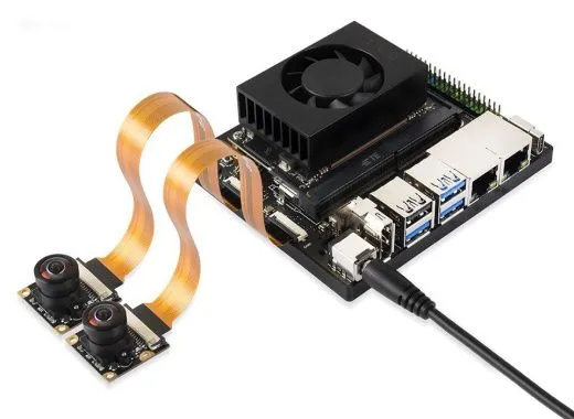 Материнская плата с двумя Ethernet-портами для модулей Jetson Orin Nano и Orin NX