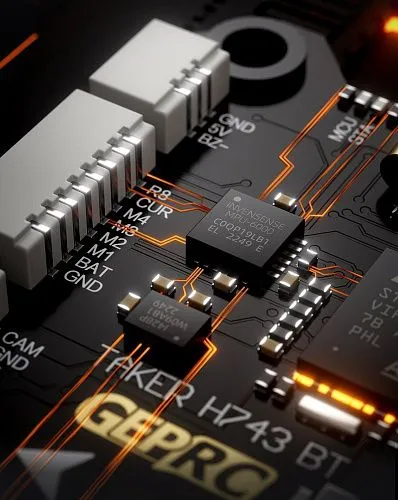 Стек GEPRC TAKER H743 BT 32Bit 65A