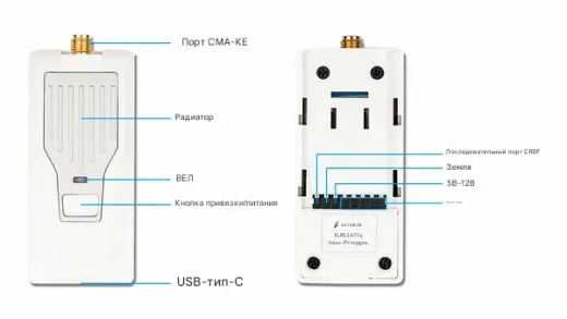 Передатчик BETAFPV ELRS Nano TX (2.4G Japan MIC)