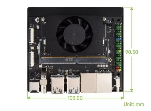 Комплект разработчика Jetson Orin NX AI Dual ETH Dev Kit