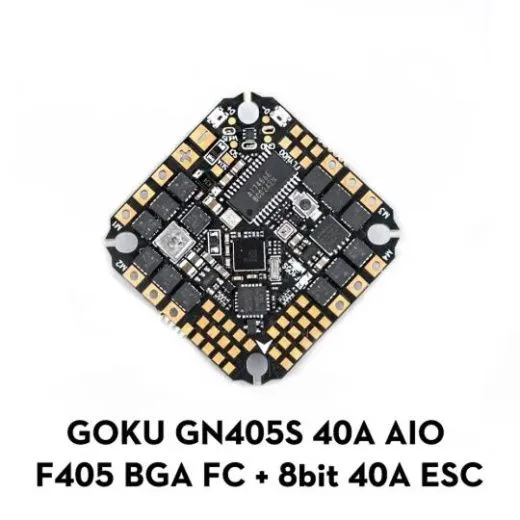 Полетный контроллер и ESC стек GOKU GN405S 40A AIO (MPU6000)