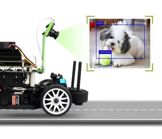 Гоночный AI-робот JetRacer Pro AI Kit B с контроллером Waveshare Jetson Nano