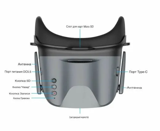 FPV-очки BETAFPV VR04 HD (ArtLynk)