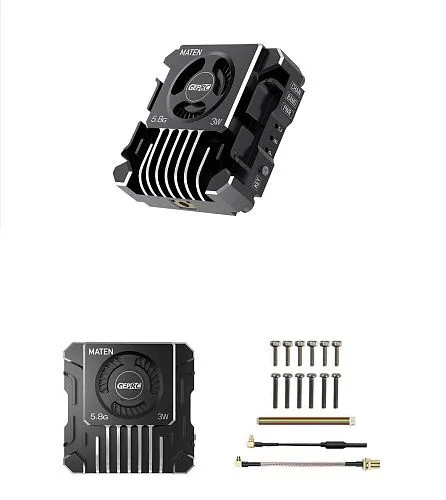 Видеопередатчик GEPRC MATEN 5.8G 3W VTX PRO