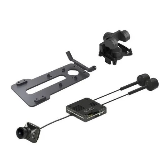 Профессиональный комплект: цифровая HD-система Walksnail Avatar Pro Kit, трехосевой подвес GM3 и 3D-печатное крепление