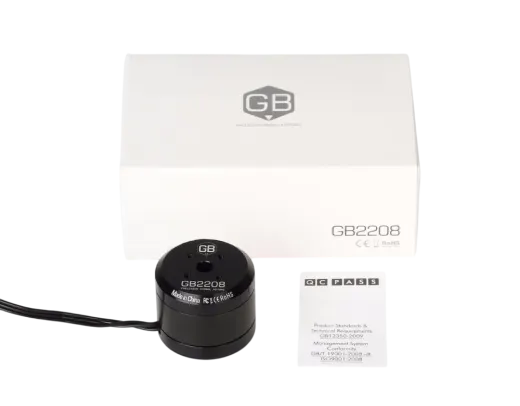 Мотор подвеса для дронов T-Motor GB2208 KV128 Gimbal Motors с низким моментом залипания