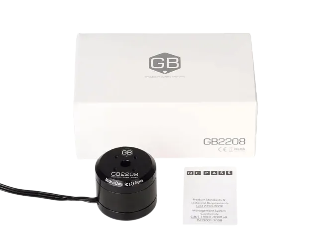 Мотор подвеса для дронов T-Motor GB2208 KV128 Gimbal Motors с низким моментом залипания