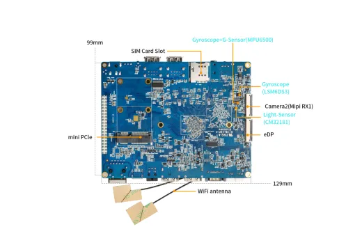 Микрокомпьютер Orange Pi RK3399