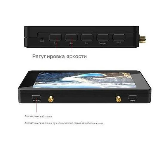 FPV-монитор Foxeer 5" IPS с DVR и приёмником