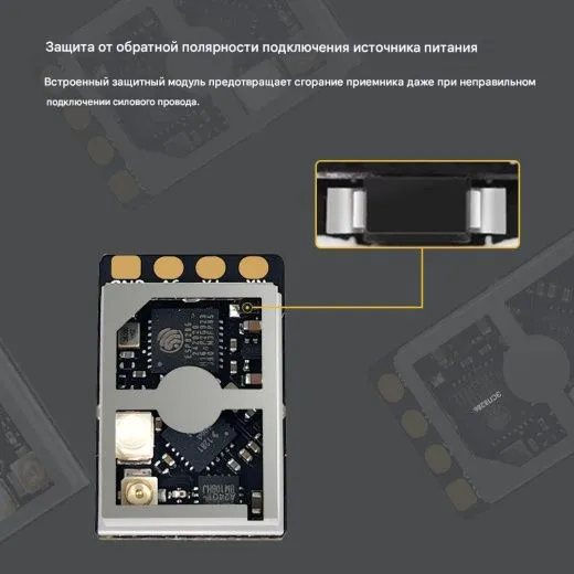 Приемник DarwinFPV "Cement" Ultra Durable ELRS 2.4G Receiver