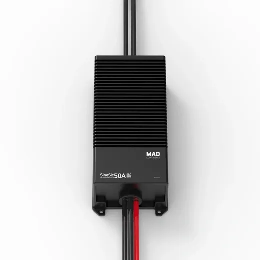Контроллер скорости MAD SineSic 50A Pro 400V FOC (для пилотируемых и грузовых летательных аппаратов)