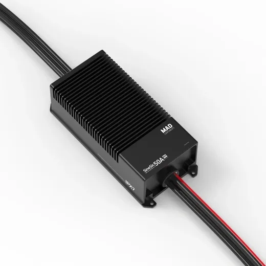 Контроллер скорости MAD SineSic 50A Pro 800V FOC (для пилотируемых и грузовых летательных аппаратов)