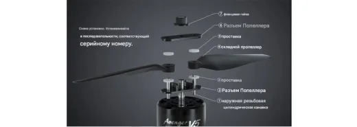 Мотор BrotherHobby Avenger 4215 V5 (CW) 555KV