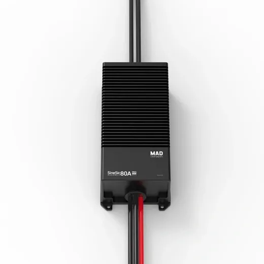 Контроллер скорости MAD SineSic 80A Pro 400V FOC (для пилотируемых и грузовых летательных аппаратов)